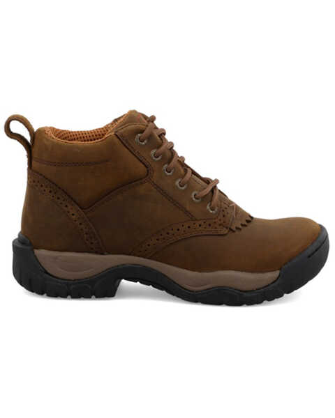 Image #2 - Twisted X Women's Kiltie Lace-Up Hiking Work Boot , Brown, hi-res