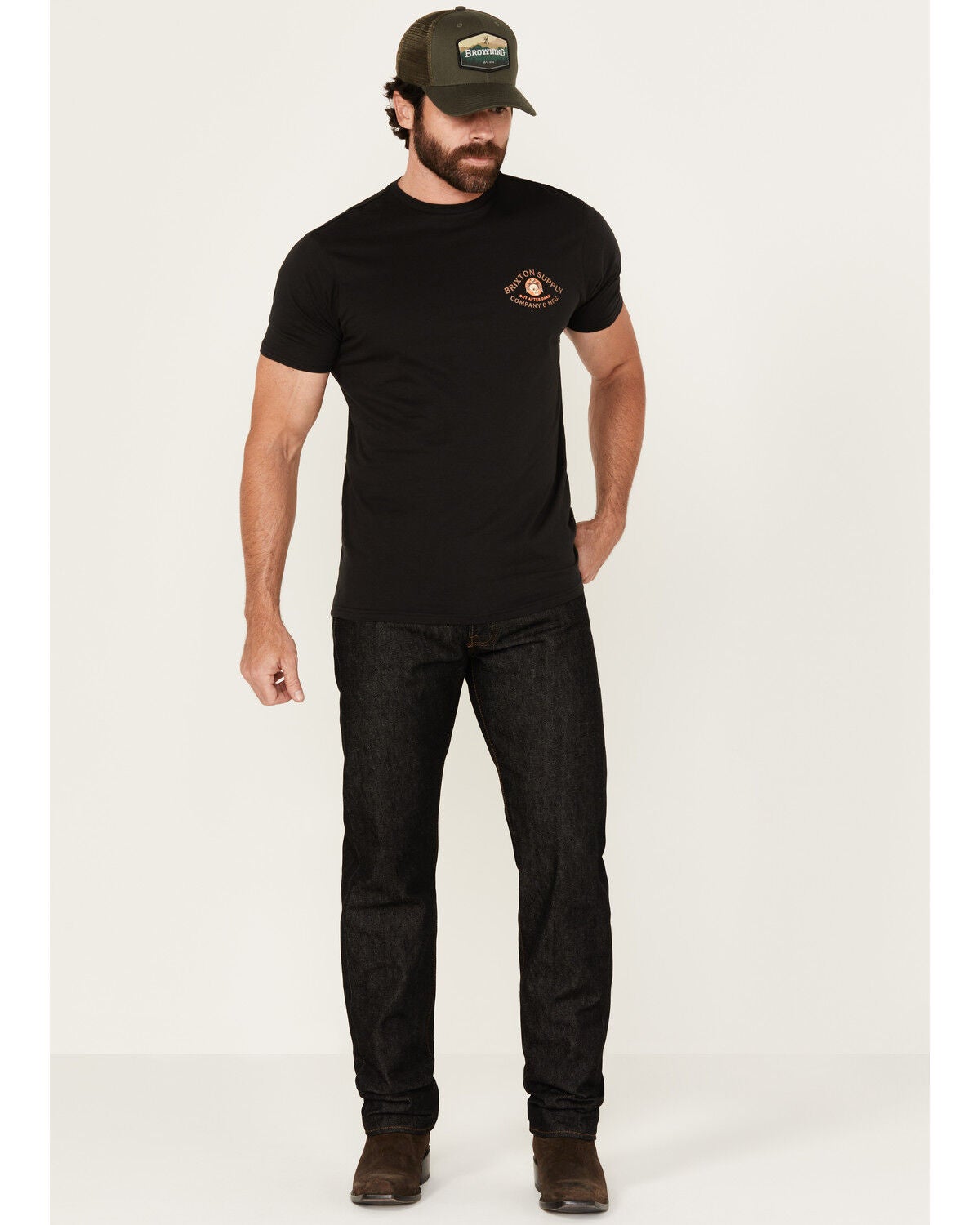 Levi's Men's 501&reg; Original Shrink-To-Fit&trade; Straight Denim Jeans, Black, hi-res