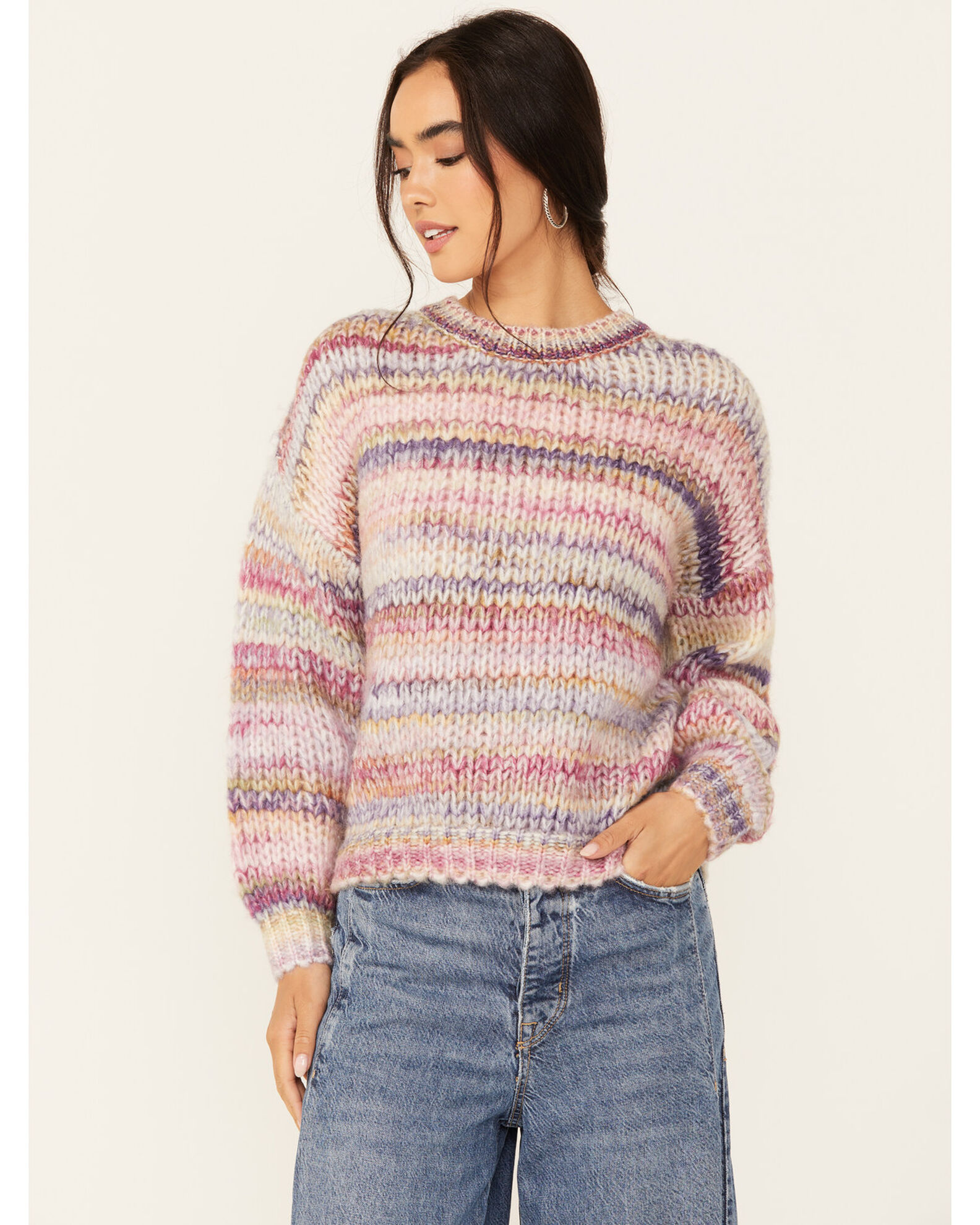 Molly Bracken Women s Striped Sweater Pueblo Mall