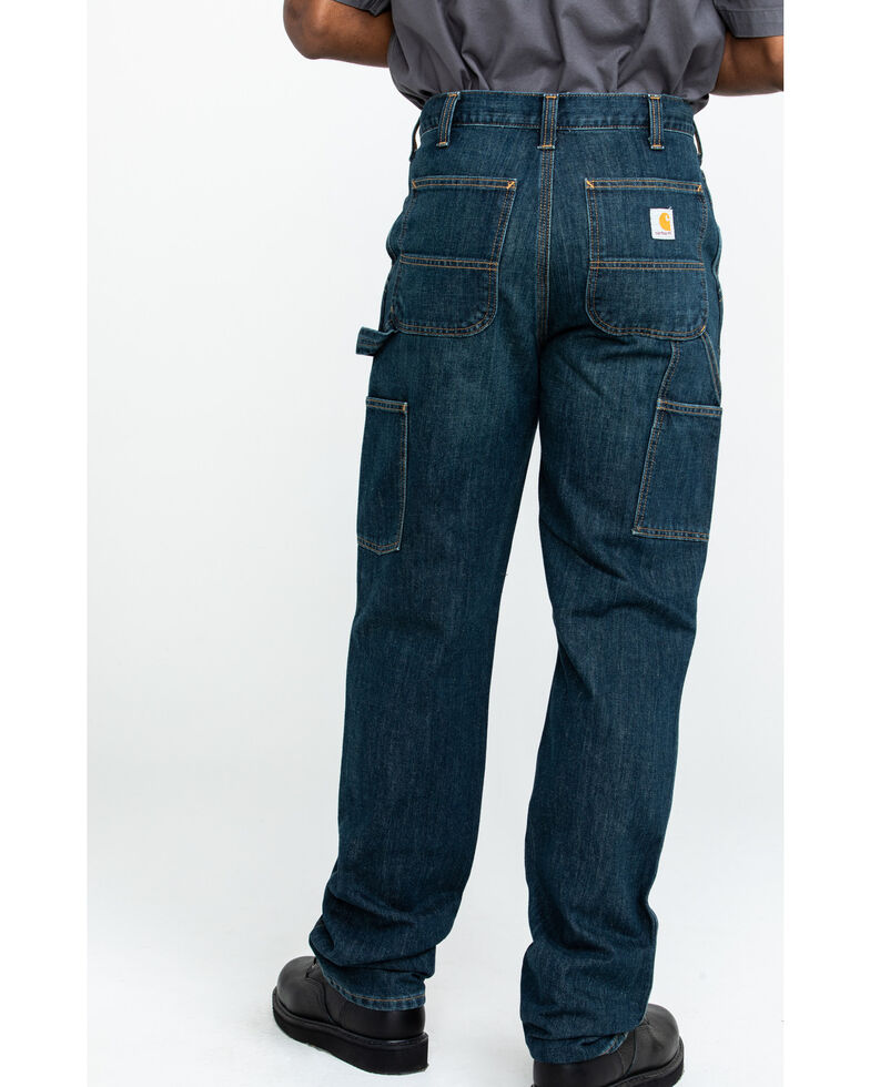 Carhartt Men S Holter Double Front Dungaree Relaxed Straight Work Jeans Boot Barn
