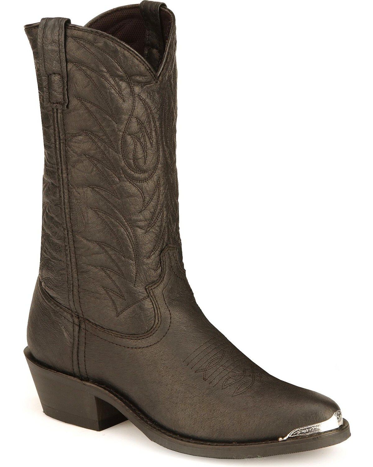 Laredo Men's East Bound Western Boots, Black, hi-res
