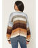 Image #4 - Elan Women's Stripe Crochet Cardigan, Multi, hi-res