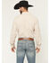 Image #4 - Cody James Men's Tanhue Plaid Print Long Sleeve Snap Western Shirt - Big, Sand, hi-res