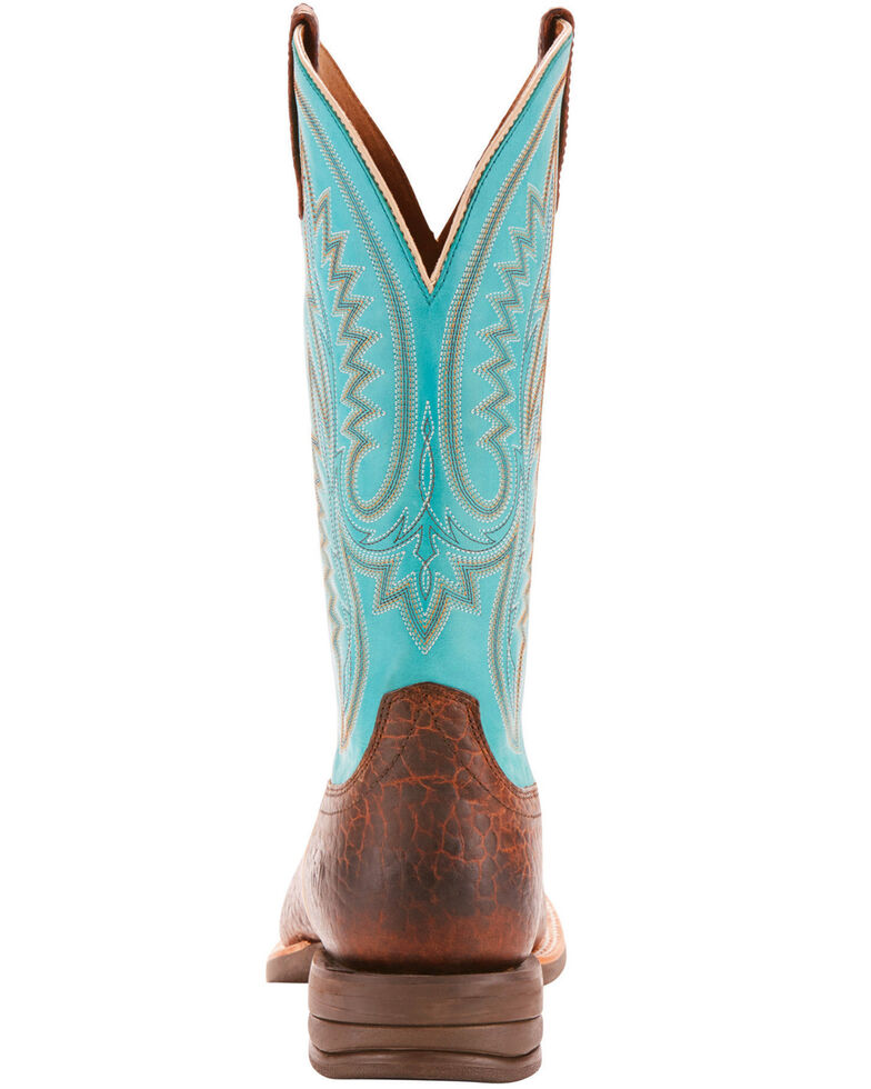 Ariat Men S Relentless Advantage Banker Cowboy Boots Square Toe