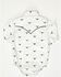 Image #2 - Cowboy Hardware Infant Boys' Skull Scatter Long Sleeve Onesie, White, hi-res