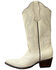 Image #3 - Planet Cowboy Women's Psychedelic Co-Co Nuts Leather Western Boot - Snip Toe, Cream/brown, hi-res
