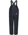 Image #2 - Bulwark Men's FR Duck Unlined Bib Overalls, Navy, hi-res