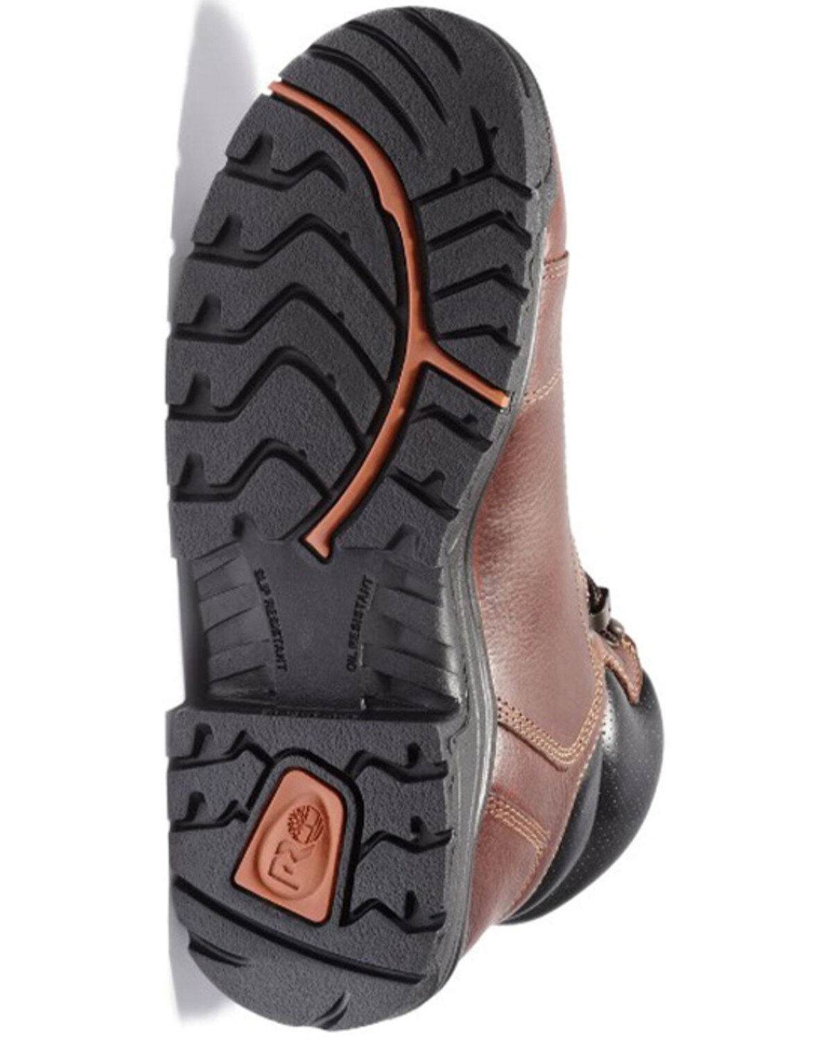 Image #4 - Timberland PRO Men's 6" TiTAN Work Boots - Alloy Toe, Brown, hi-res