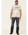 Image #2 - Levi's Men's Fog Crystal Washed Graphic T-Shirt, Grey, hi-res