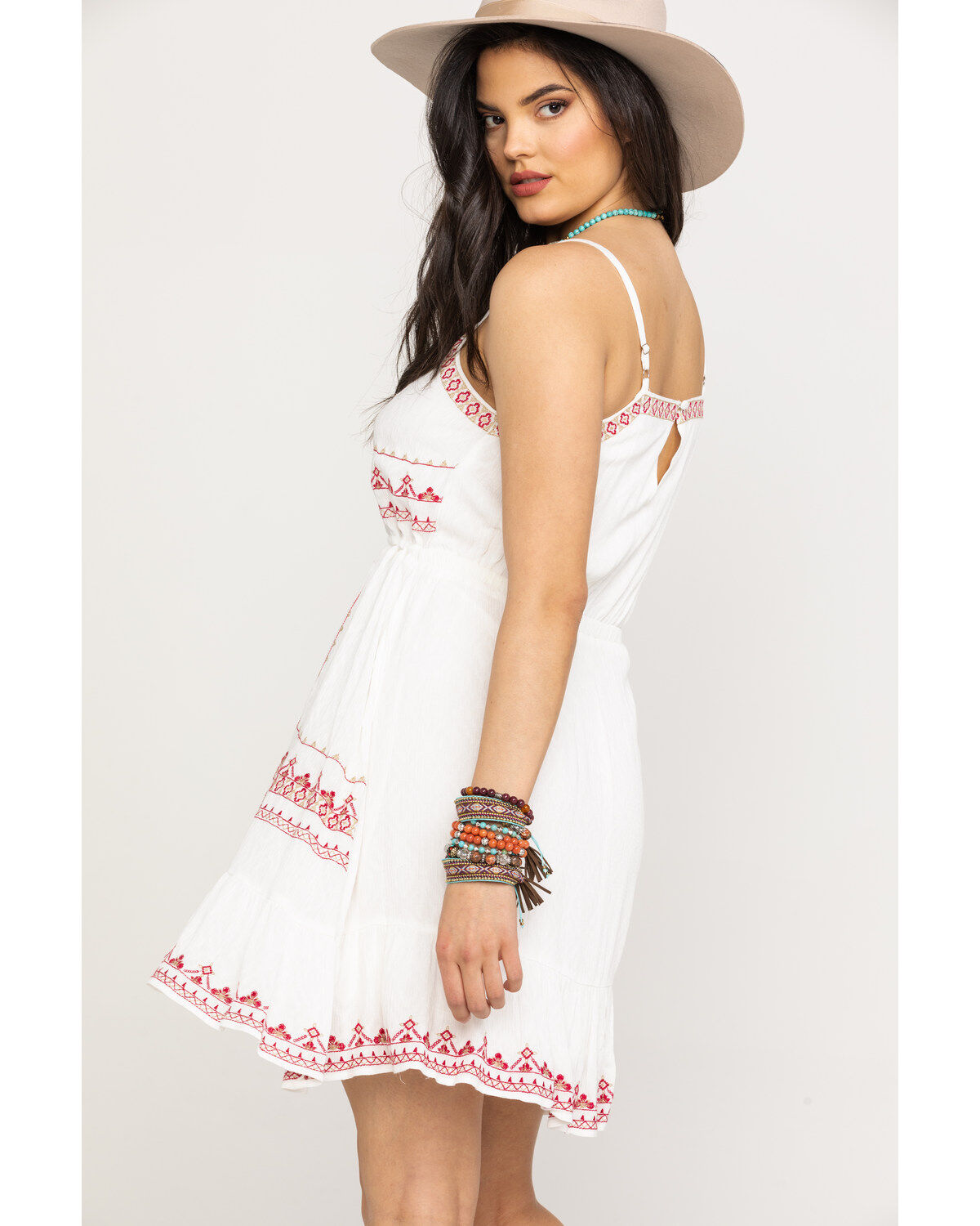 Image #3 - Miss Me Women's Southwestern Embroidered Sundress , , hi-res