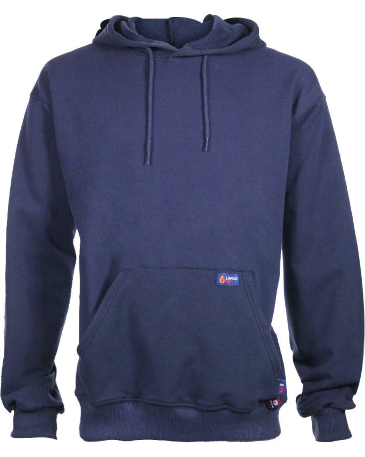 LAPCO Men's Flame Resistant Hoodie, Navy, hi-res