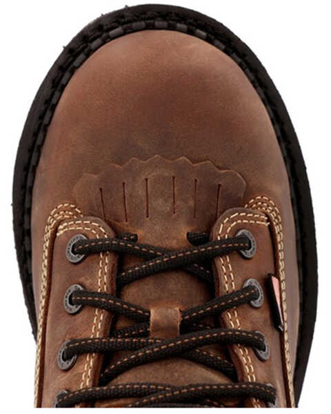 Georgia Boot Men's Logger 9" Waterproof Work Boots - Composite Toe, Distressed Brown, hi-res