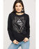 Image #5 - Ariat Women's Ace of Diamonds Shirt, Black, hi-res