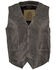 Image #1 - STS Ranchwear Men's Antique Leather Chisum Vest , , hi-res