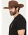 Image #3 - Brixton Men's Boot Barn Exclusive Arise Eagle Short Sleeve Graphic T-Shirt, Black, hi-res