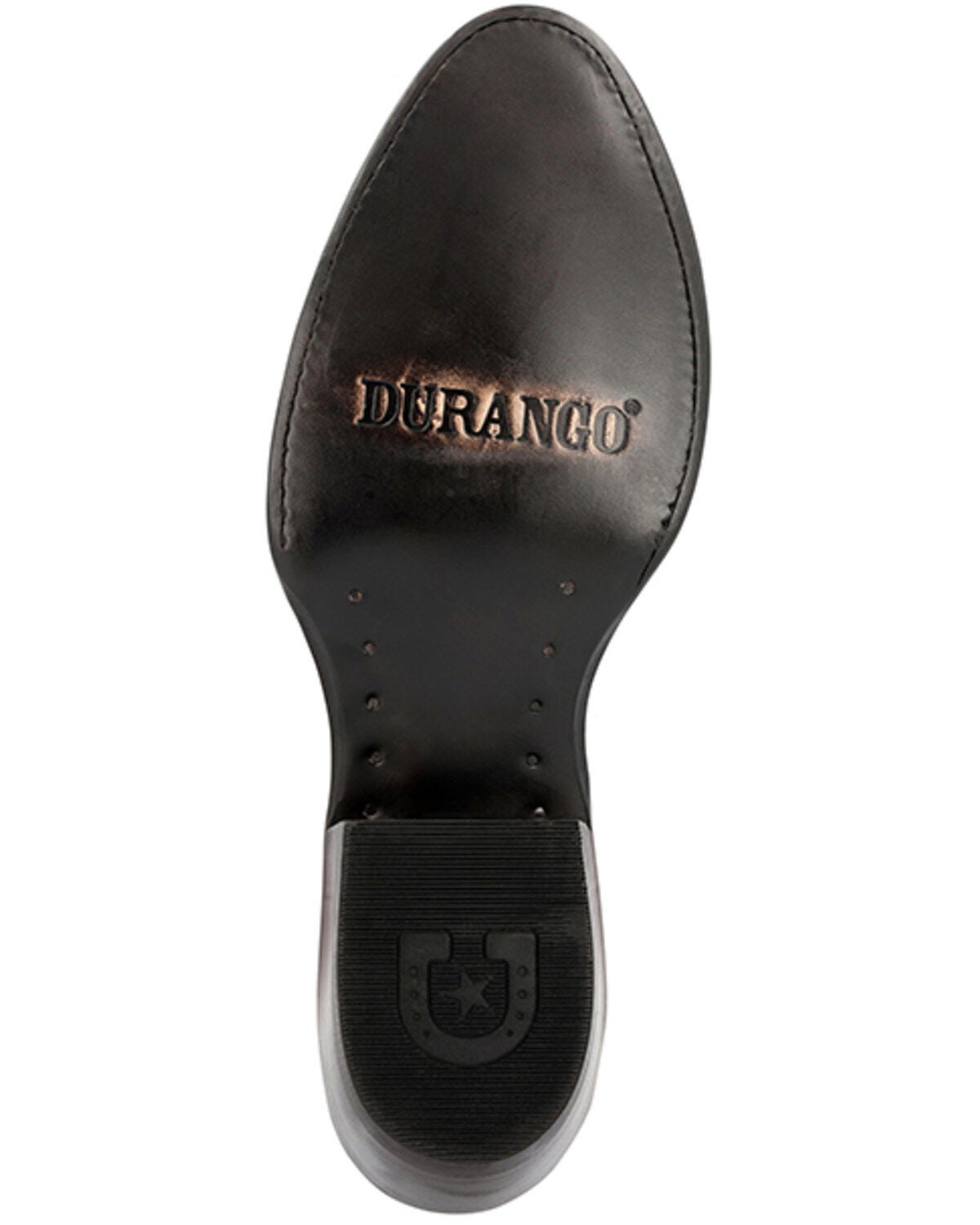 Image #7 - Durango Men's Santa Fe&trade; Sienna Western Boots - Round Toe, Rust Copper, hi-res