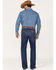 Blue Ranchwear Men's Montana Medium Wash Stackable Straight Stretch Denim Jeans, Medium Wash, hi-res
