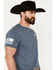Howitzer Men's People Slither Short Sleeve Graphic T-Shirt, Navy, hi-res
