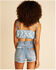 Image #3 - Billabong x Wrangler Women's High Rise Medium Wash Floral Showdown Patchwork Cut-Off Denim Shorts, , hi-res