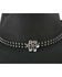 Shyanne Girls' Wool Cowgirl Hat, Black, hi-res
