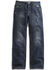 Image #3 - Tin Haul Men's Regular Joe Straight Leg Striped Lining Jeans, Denim, hi-res