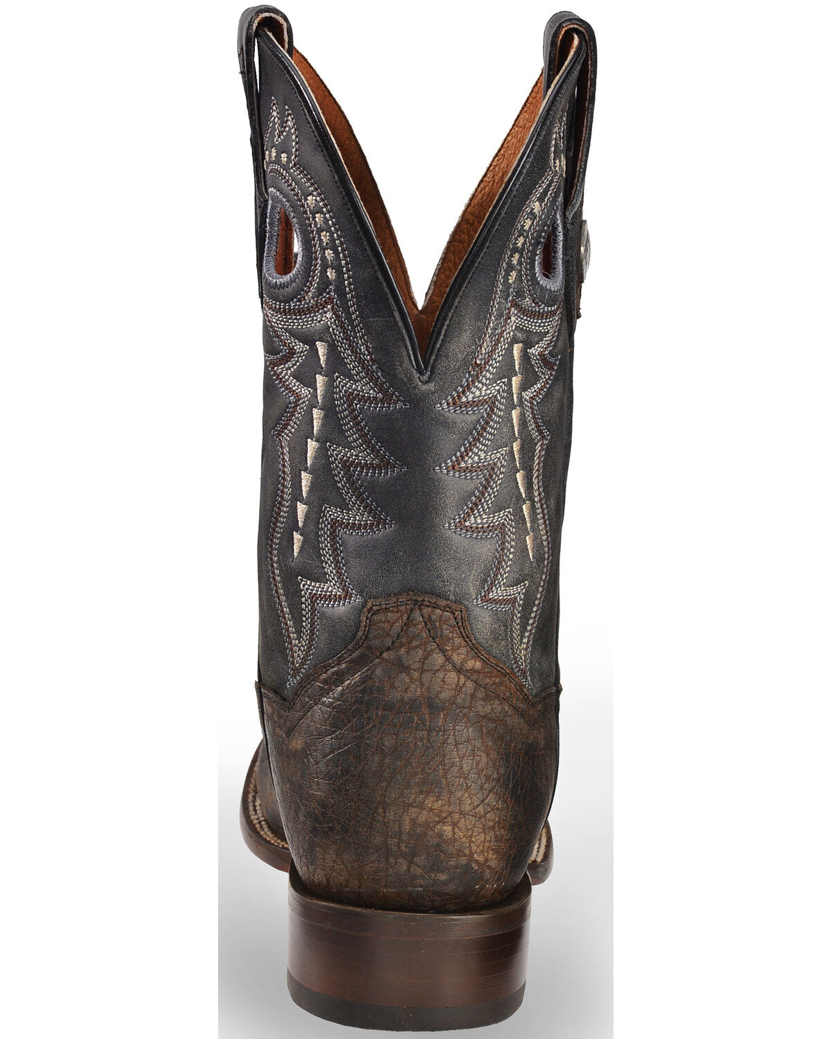Image #7 - Dan Post Men's Badlands Distressed Leather Cowboy Boots - Square Toe , , hi-res