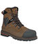 Image #1 - Hoss Men's Range 6" Lace-Up Work Boots - Round Toe, Brown, hi-res