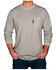 Image #2 - Benchmark FR Men's American Oil Long Sleeve Graphic Shirt, Light Grey, hi-res