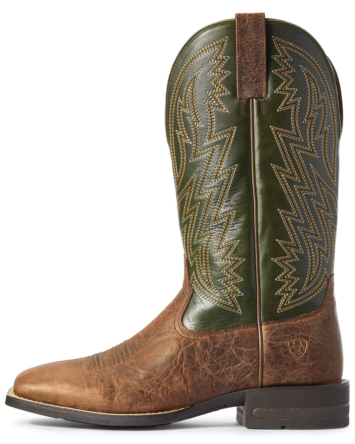 Image #2 - Ariat Men's Dynamic Toffee Western Boots - Wide Square Toe, , hi-res