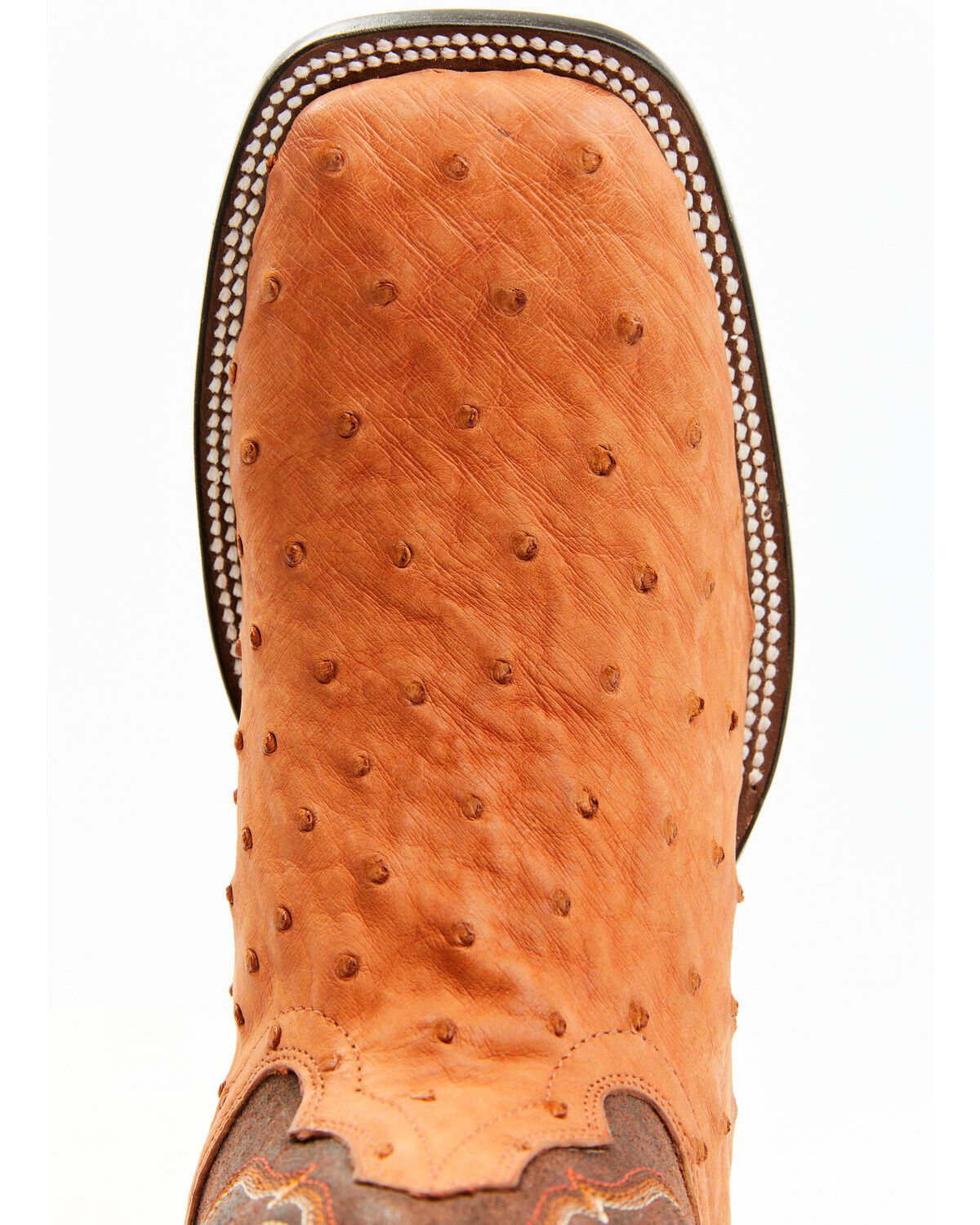 Image #6 - Cody James Men's Exotic Full Quill Ostrich Western Boots - Broad Square Toe, Tan, hi-res