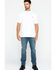 Carhartt Men's Loose Fit Heavyweight Logo Pocket Work T-Shirt, White, hi-res