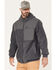 Image #2 - Hawx Men's Polar Fleece Jacket, Charcoal, hi-res