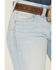 Image #2 - Ariat Women's Light Wash Zayla Low Rise Straight Leg Stretch Denim Jeans, Light Wash, hi-res