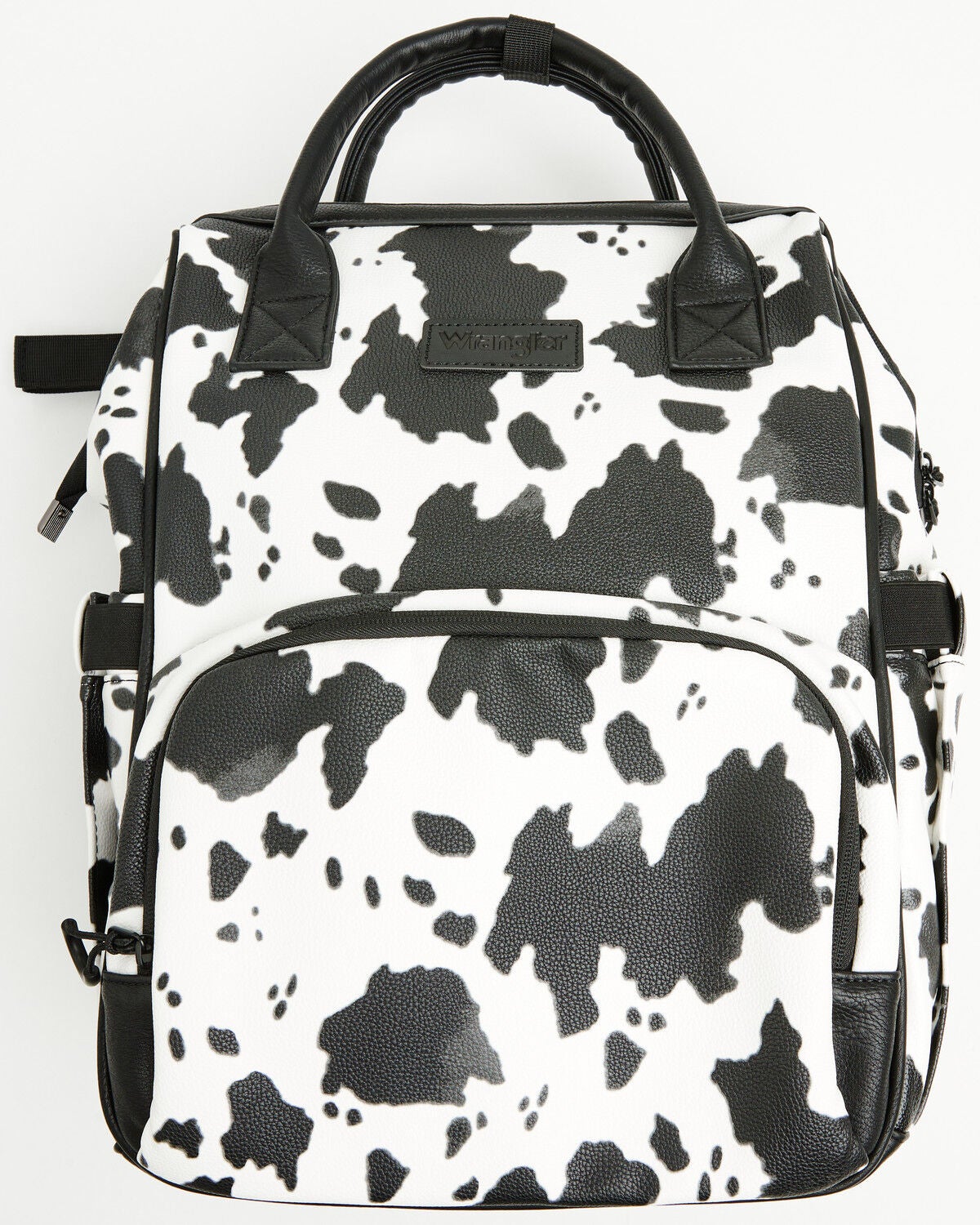 Image #2 - Wrangler Women's Cow Print Backpack, Black, hi-res