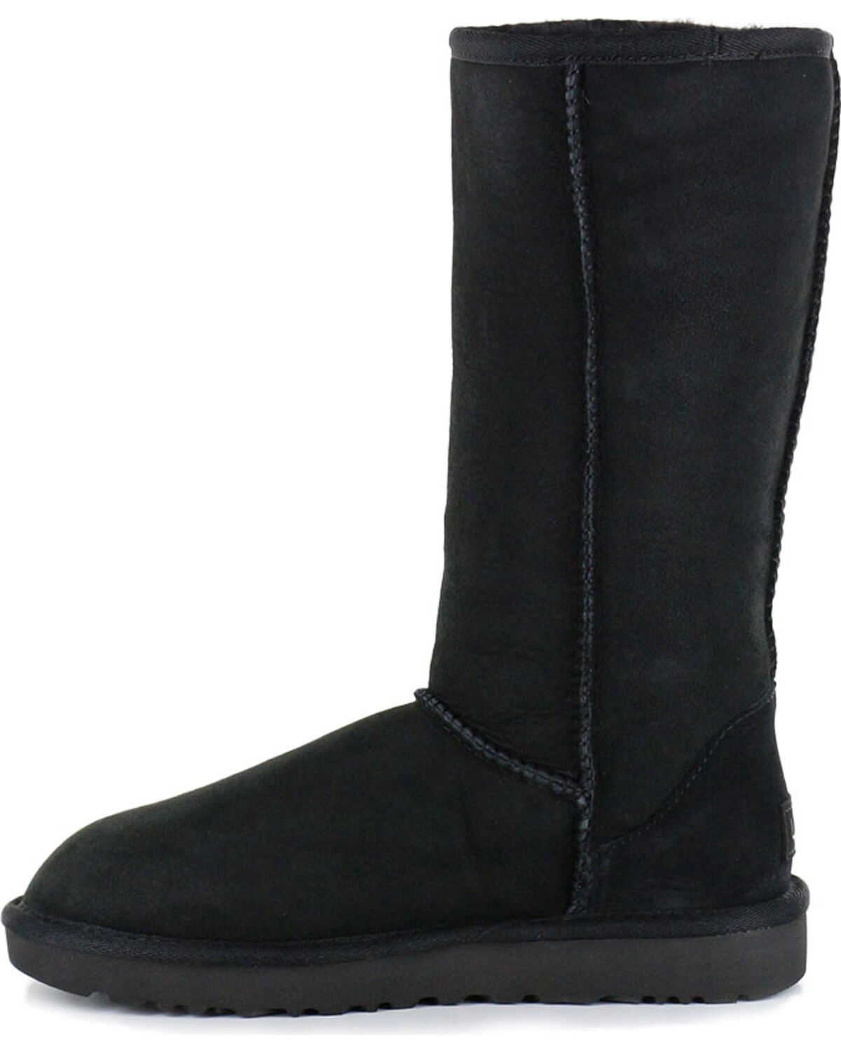 ugg like boots black