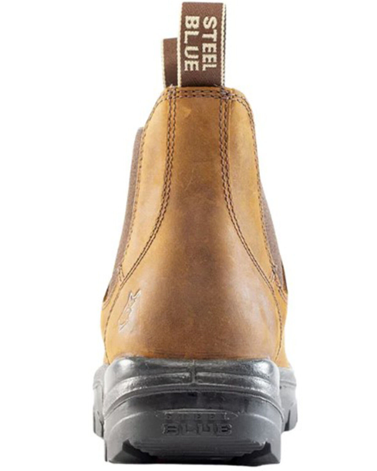Image #5 - Steel Blue Men's Hobart Work Boots - Soft Toe, Brown, hi-res