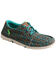 Image #1 - Twisted X Women's Zero-X™ Casual Shoes - Moc Toe, Turquoise, hi-res