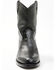 Image #4 - Cody James Black 1978® Men's Carmen Exotic Teju Lizard Roper Boots - Round Toe, Black, hi-res