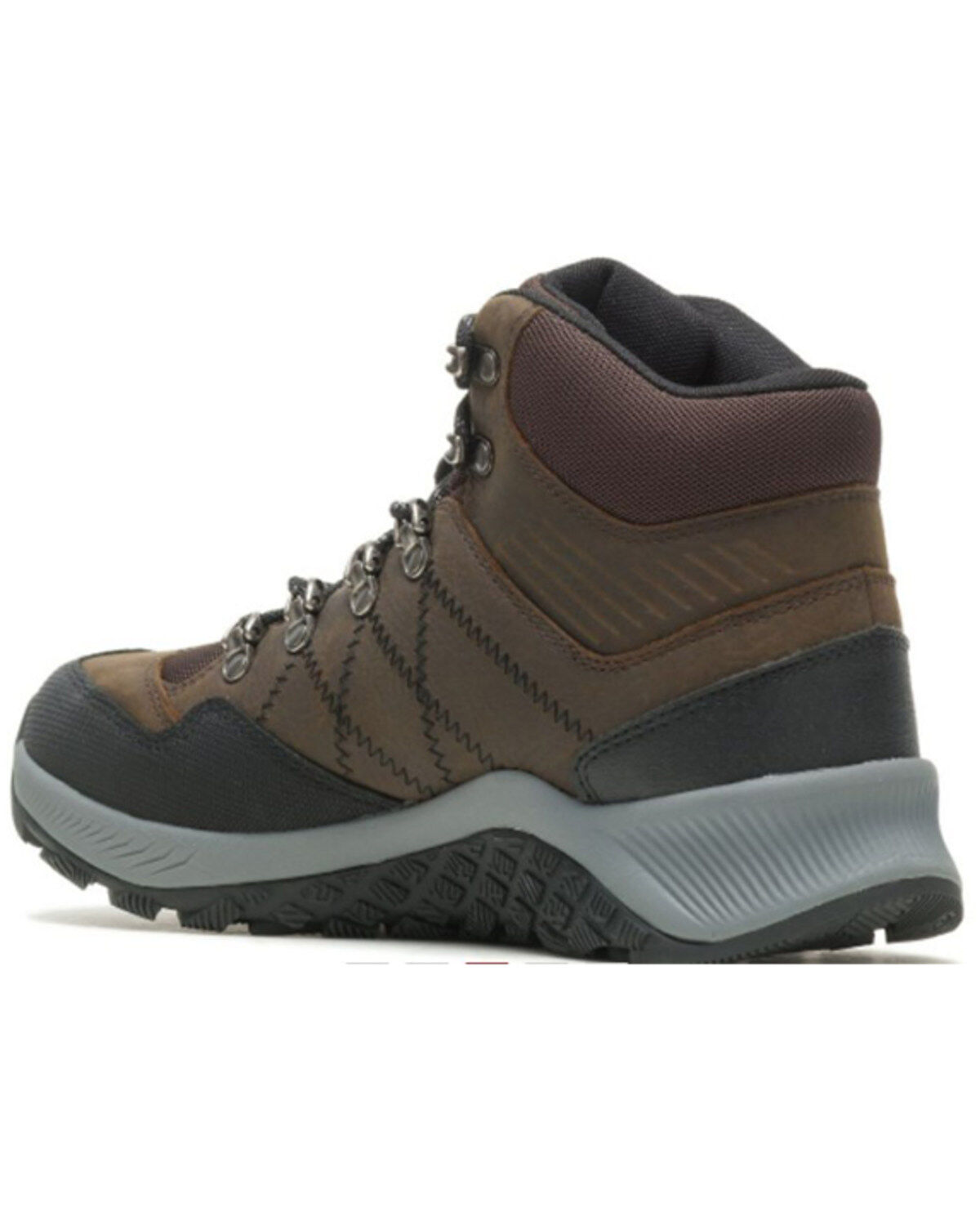 Image #3 - Wolverine Men's Luton Lace-Up Waterproof Work Hiking Boots - Round Toe, Brown, hi-res