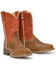 Image #1 - Tin Haul Boys' Crossed Western Boots - Broad Square Toe, , hi-res