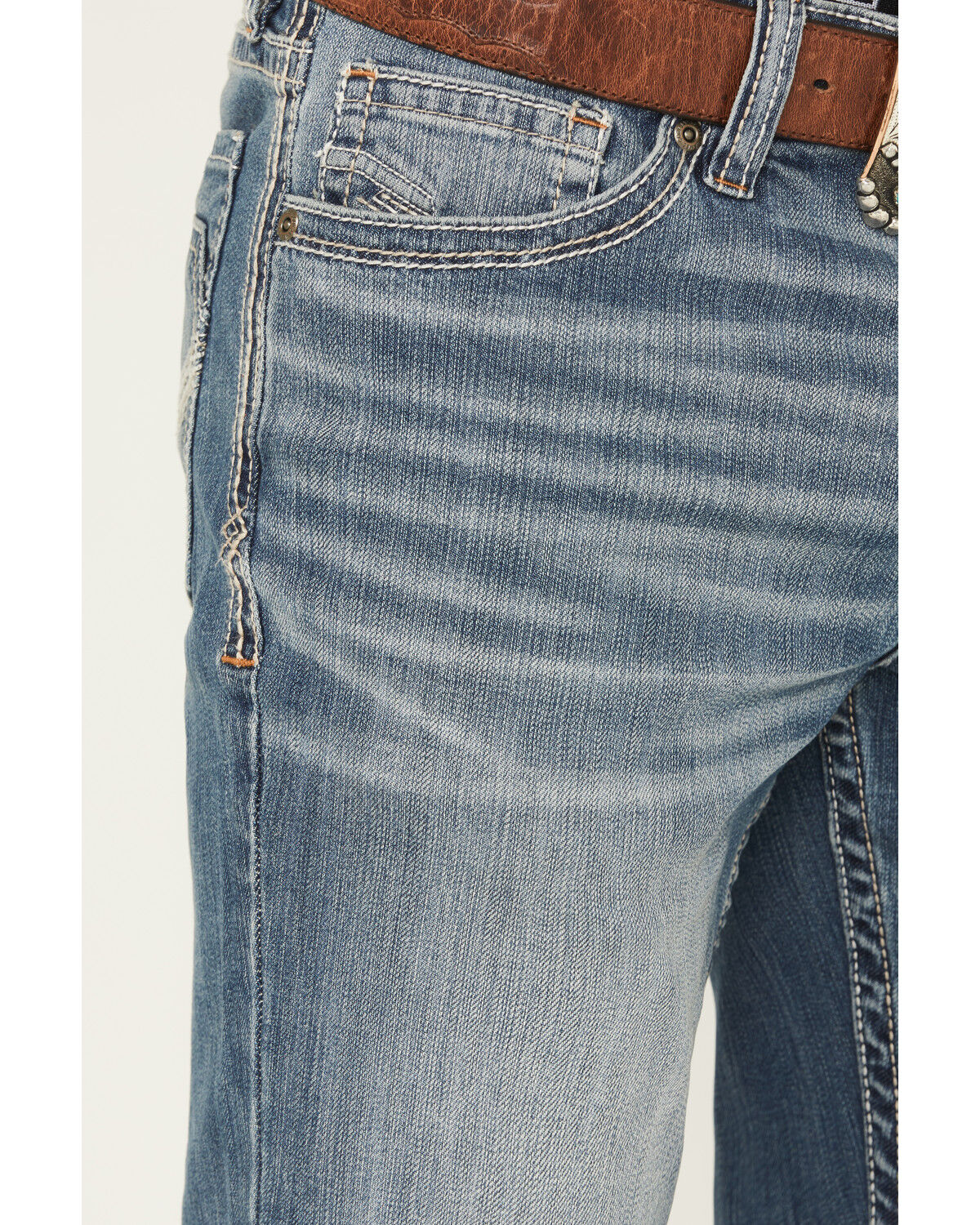 Image #2 - Cody James Men's Hombre Wash Jackson Slim Straight Stretch Denim Jeans, Medium Wash, hi-res