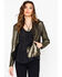 Image #1 - Tasha Polizzi Women's Stardust Shrug Jacket, Bronze, hi-res