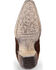Corral Women's Floral Embroidered Lamb Western Boots - Snip Toe, Chocolate, hi-res