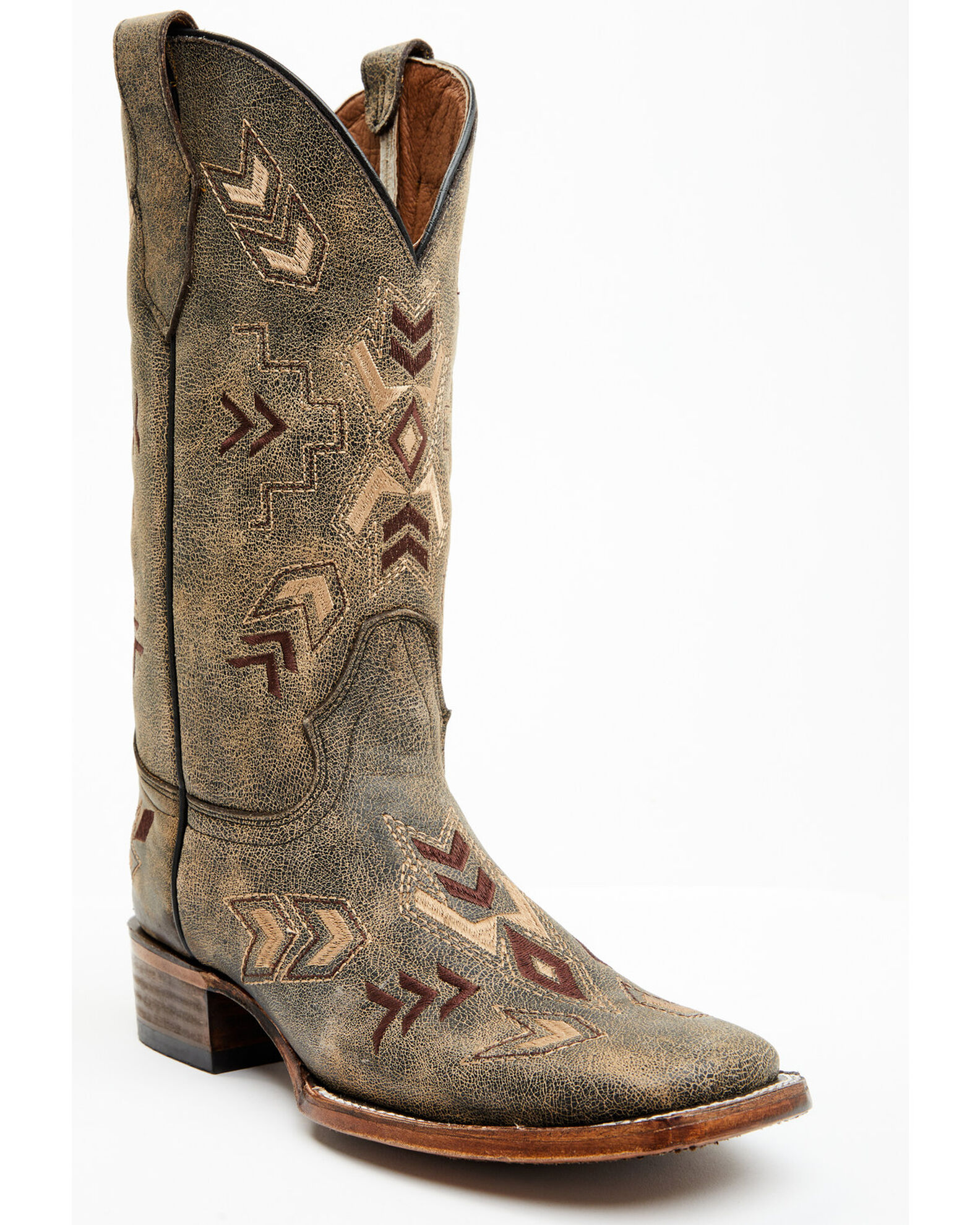 Circle G Women's Arrowhead Western Boots - Broad Square Toe