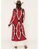 Image #4 - Tasha Polizzi Women's Coco Southwestern Print Knit Cardigan, Red, hi-res
