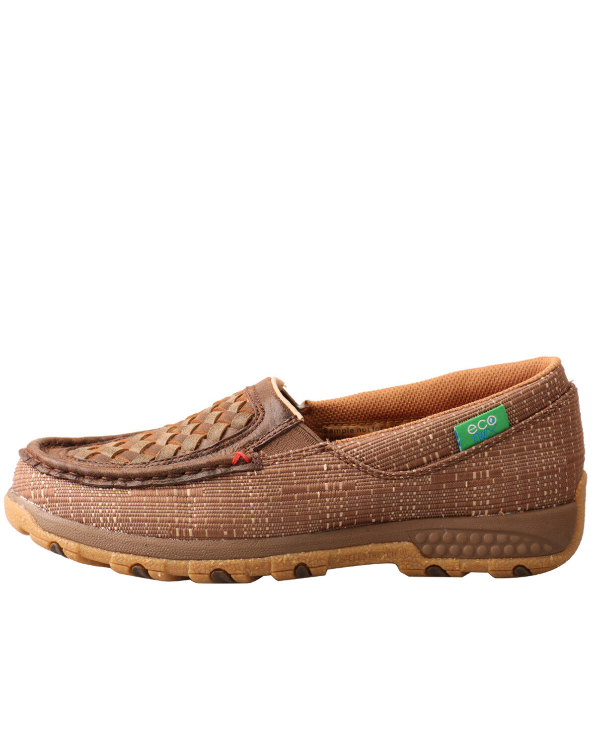 Image #3 - Twisted X Women's Woven CellStretch Driving Shoes - Moc Toe, , hi-res