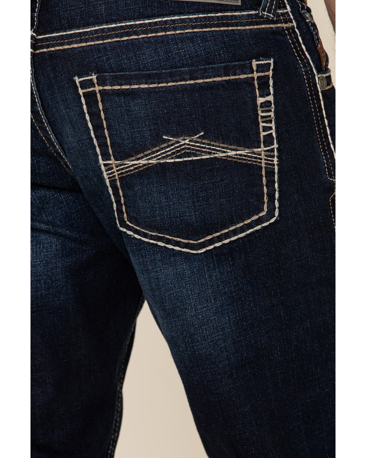 Image #4 - Ariat Men's M5 Memphis Dark Stackable Slim Straight Jeans, , hi-res
