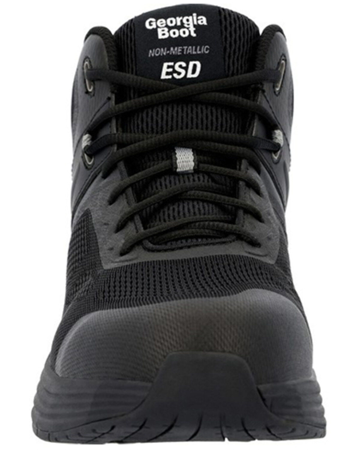 Image #4 - Georgia Boot Men's Durablend Sport Electrical Hazard Athletic Hi-Top Work Shoes - Composite Toe, Black, hi-res