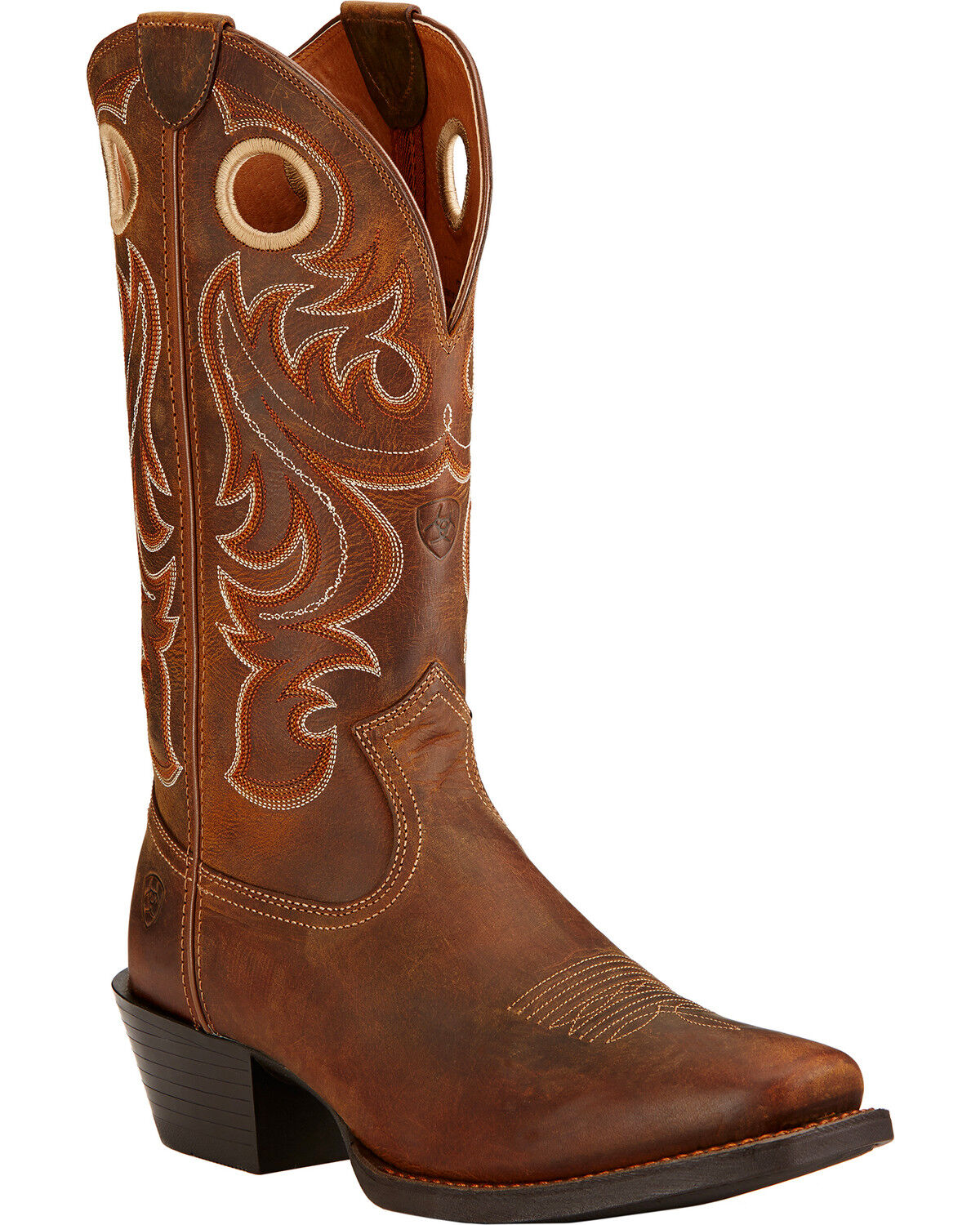 ariat square toe boots for men