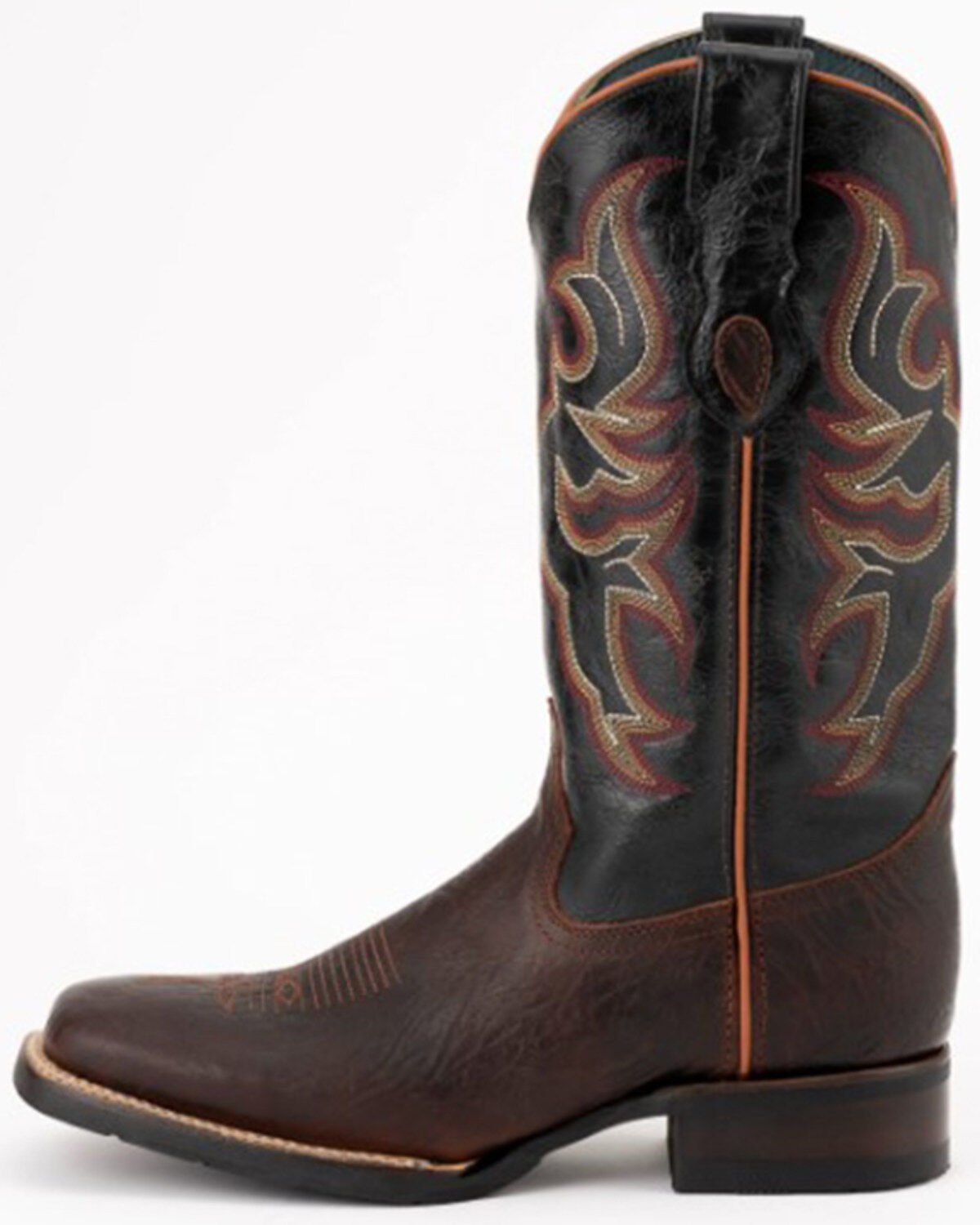 Image #3 - Ferrini Men's Blaze Western Performance Boots - Square Toe, Chocolate, hi-res